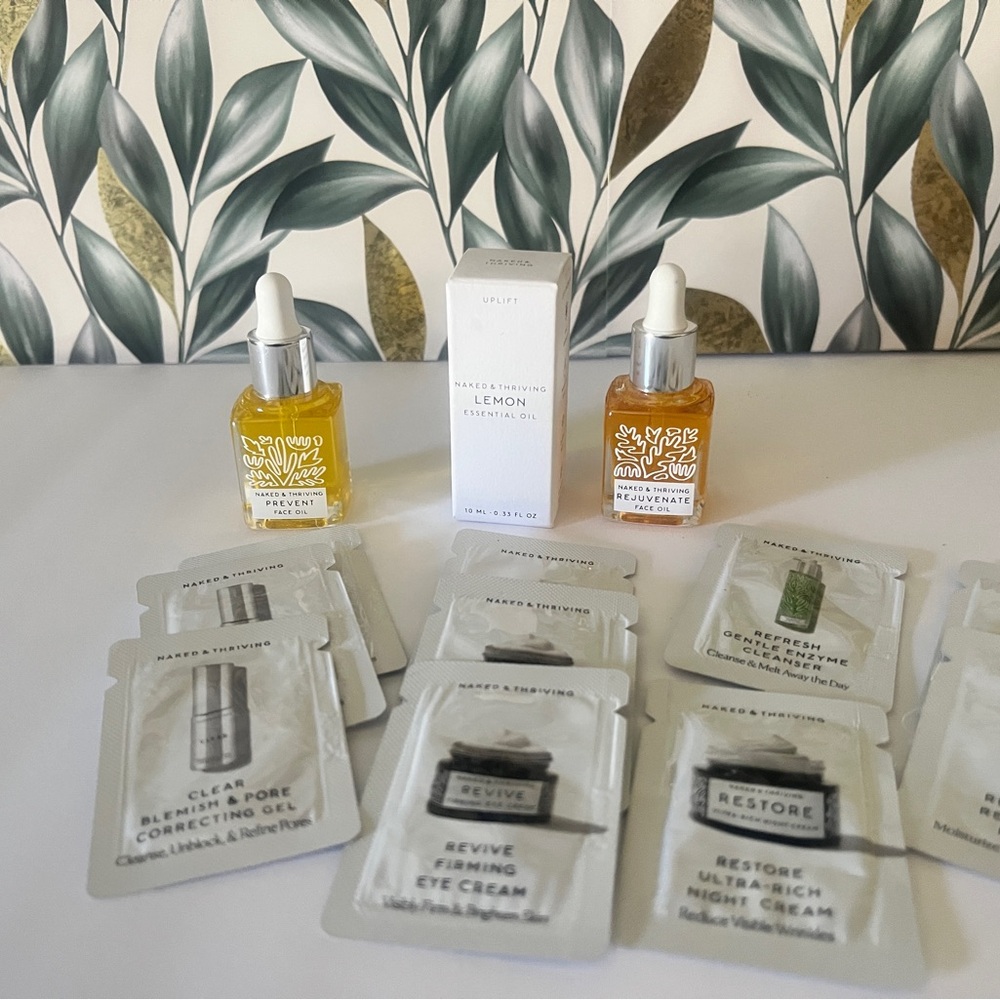 Naked & Thriving facial Oil Serum Set